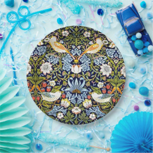 William Morris - Strawberry Thief Papieren Bordje