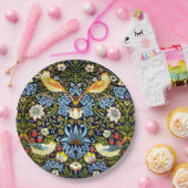 William Morris - Strawberry Thief Papieren Bordje (Feest)