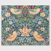  William Morris 'Strawberry Thief' Patroon Cadeaupapier (Vlak)