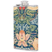 William Morris 'Strawberry Thief' Patroon Heupfles (Links)