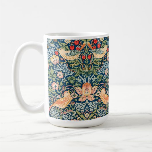  William Morris 'Strawberry Thief' Patroon Koffiemok (Links)