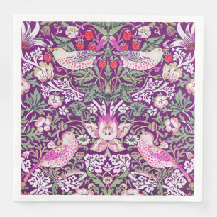 William Morris Strawberry Thief Patroon Servet