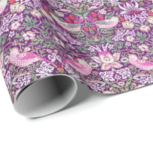 William Morris Strawberry Thief Patroon Wrapping P Cadeaupapier