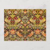 William Morris Strawberry Thief Pattern Briefkaart (Voorkant)