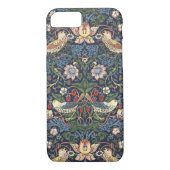 William Morris Strawberry Thief Pattern Case-Mate iPhone Case (Achterkant)