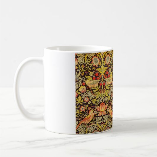 William Morris Strawberry Thief Pattern Koffiemok (Links)