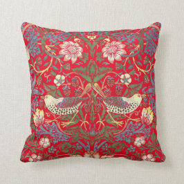 William Morris Strawberry Thief Pattern Kussen