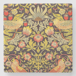 William Morris Strawberry Thief Pattern Stenen Onderzetter