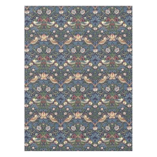 William Morris  Strawberry Thief Pattern Tafelkleed (Voorkant)