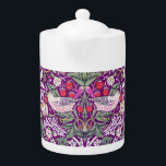William Morris Strawberry Thief Pattern Teapot Theepot<br><div class="desc">William Morris Strawberry Thief Pattern heeft een remixkunstwerk van William Morris Strawberry Thief Pattern.Een perfect ontwerp voor  liefhebbers. Ook geweldig als cadeau.Kindly bezoekt mijn winkel "loveyouart" voor andere of soortgelijke design.</div>