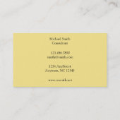 William Morris Strawberry Thief Pattern Visitekaartje (Achterkant)