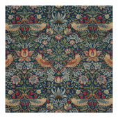  William Morris Strawberry Thief Perfect Poster (Voorkant)