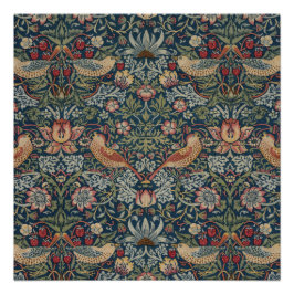 William Morris Strawberry Thief Perfect Poster