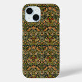 William Morris: Strawberry Thief Phone / Pad Hoesj Case-Mate iPhone Case (Achterkant)