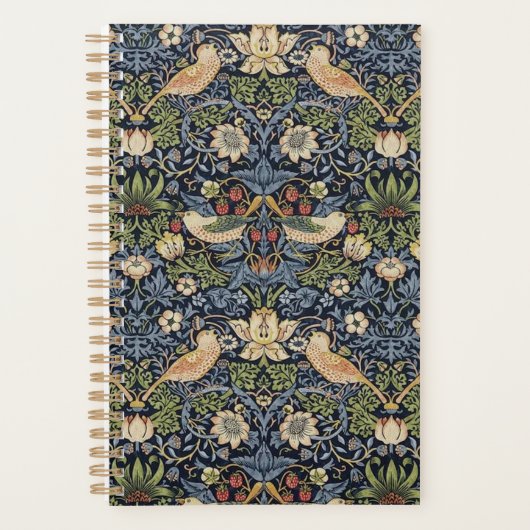 William Morris Strawberry Thief Planner (Voorkant)