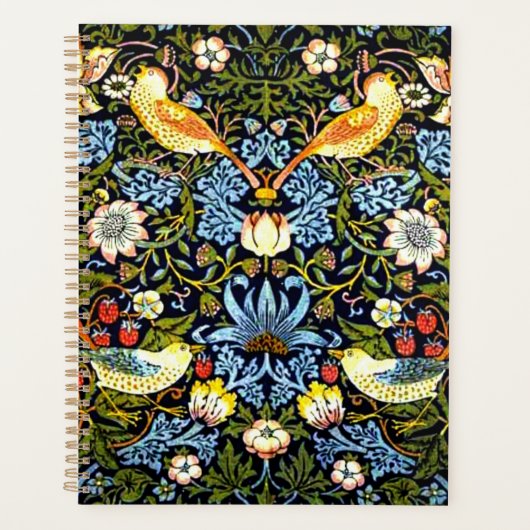 William Morris, Strawberry Thief Planner (Voorkant)