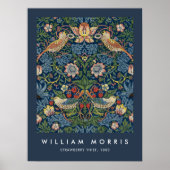 William Morris Strawberry Thief Poster (Voorkant)