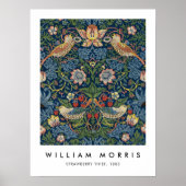 William Morris Strawberry Thief Poster (Voorkant)