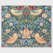 William Morris Strawberry Thief, Retro Cadeaupapier (Vlak)