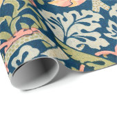 William Morris Strawberry Thief, Retro Cadeaupapier (Rol Hoek)