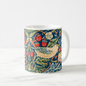  William Morris Strawberry Thief, Retro Koffiemok (Voorkant rechts)
