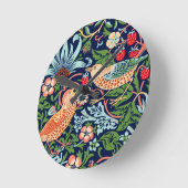 William Morris Strawberry Thief Ronde Klok (Hoek)