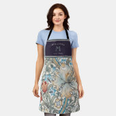 William Morris Strawberry Thief Schort (Gedragen)