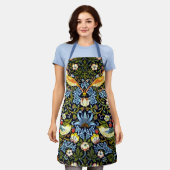 William Morris - Strawberry Thief Schort (Gedragen)