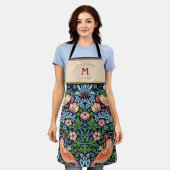 William Morris Strawberry Thief Schort (Gedragen)