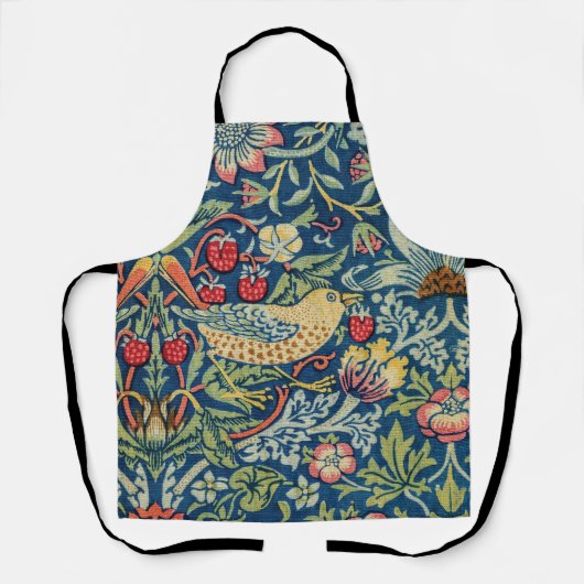 William Morris - Strawberry Thief Schort (Voorkant)