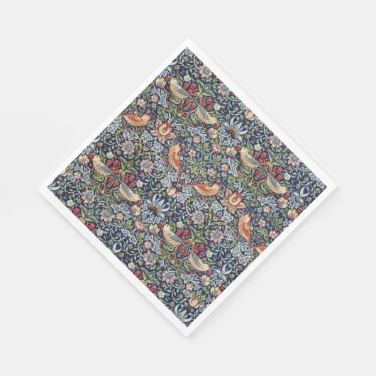 William Morris Strawberry Thief Servet (Hoek)