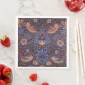 William Morris Strawberry Thief Servetten (Insitu)