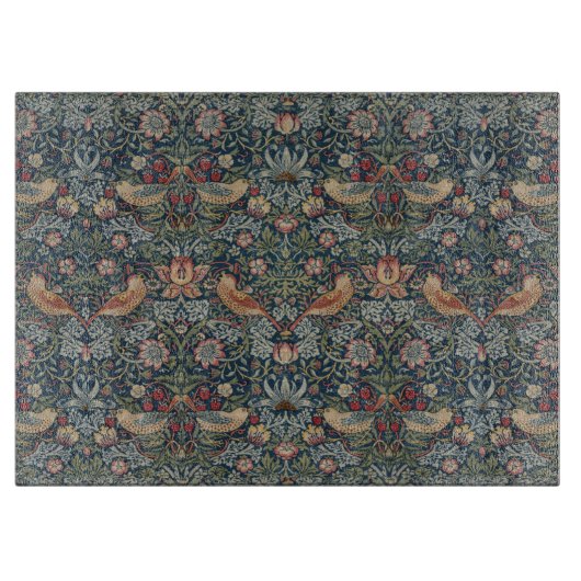  William Morris Strawberry Thief Snijplank (Voorkant)