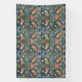William Morris - Strawberry Thief Spandoek (Verticaal)