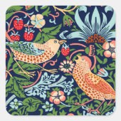 William Morris Strawberry Thief Sticker (Voorkant)