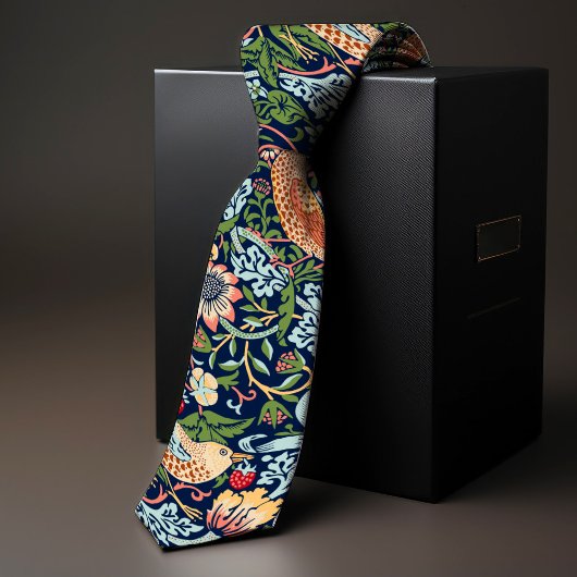 William Morris Strawberry Thief Stropdas