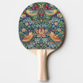 William Morris - Strawberry Thief Tafeltennisbatje (Achterkant)