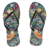 William Morris - Strawberry Thief Teenslippers (Voetbed)