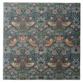  William Morris Strawberry Thief Tegeltje (Voorkant)