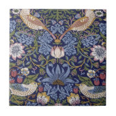 William Morris Strawberry Thief Tegeltje (Voorkant)