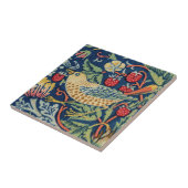 William Morris - Strawberry Thief Tegeltje (Zijkant)
