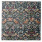  William Morris Strawberry Thief Tegeltje (Voorkant)