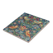 William Morris - Strawberry Thief Tegeltje (Zijkant)