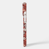 William Morris Strawberry Thief Terracotta Vogel Case-Mate iPhone Case (Achterkant / Links)