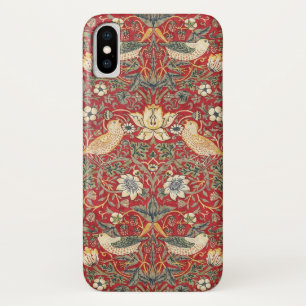 William Morris Strawberry Thief Textile Pattern Case-Mate iPhone Case