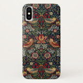 William Morris Strawberry Thief Textile Pattern Case-Mate iPhone Case (Achterkant)