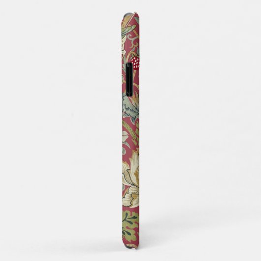 William Morris Strawberry Thief Textile Pattern Case-Mate iPhone Case (Achterkant/rechts)