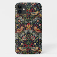 William Morris Strawberry Thief Textile Pattern