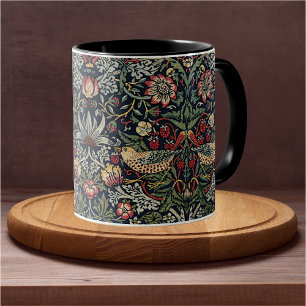 William Morris Strawberry Thief Textile Pattern Mok