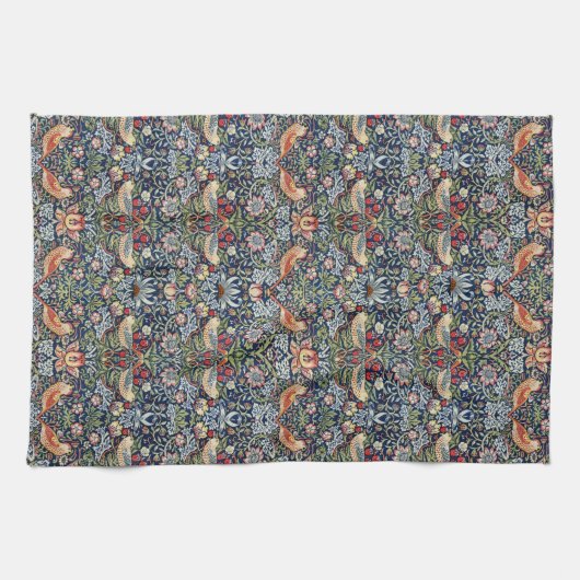  William Morris Strawberry Thief Theedoek (Horizontaal)